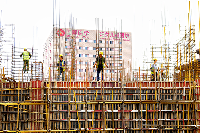 丹鶴綠洲二期工程建設(shè)火熱推進